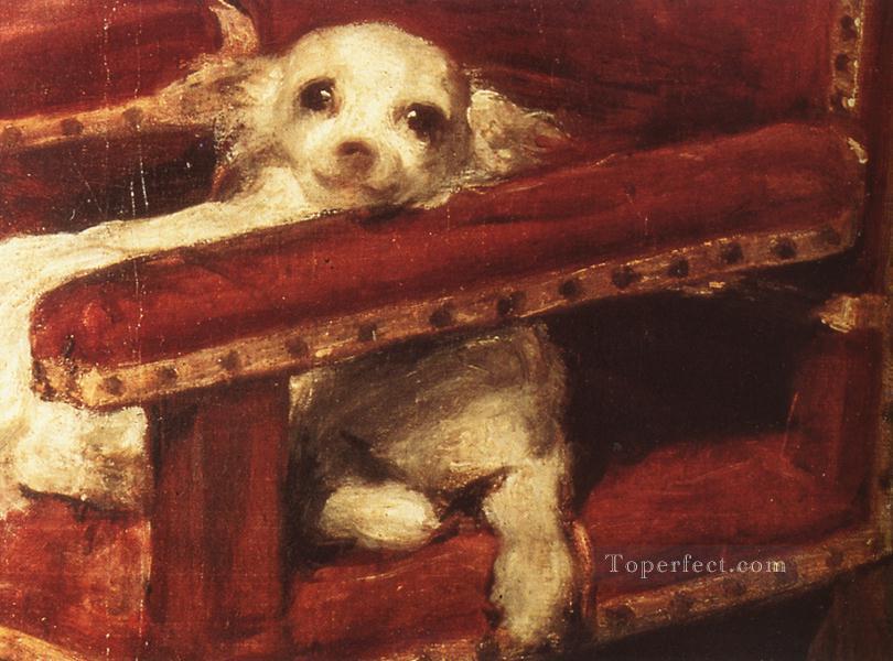 Infante Philip Prosper dog Diego Velazquez Oil Paintings